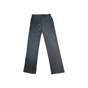 Lauren Ralph Lauren Pants Mens 32x32 Black Flat Front Chino Dress Pants C31